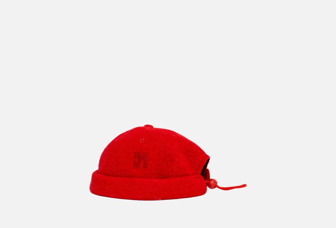 Изображение товара Кепка-докер Якорь МПА Портовый 24 пальтовый красный стильная морская кепка