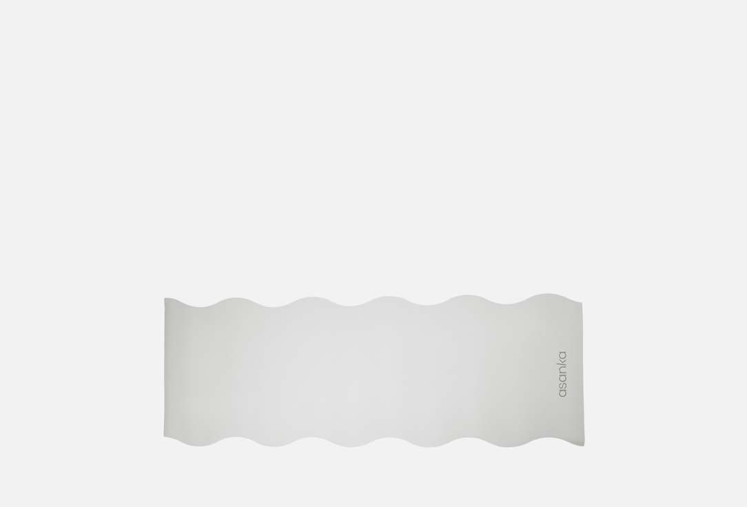 Коврик для йоги и фитнеса ASANKA Grey wave yoga mat 1 шт