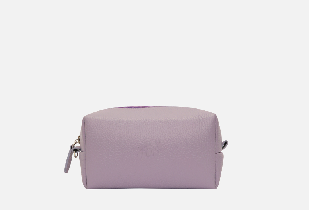 Изображение товара Косметичка из натуральной кожи Lilac ASK STUDIO, Сиреневая, Россия