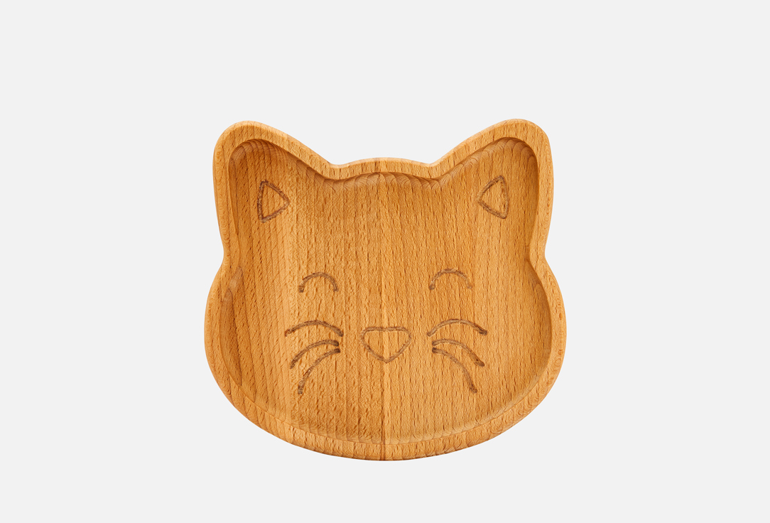 

Тарелка PLATES AND MORE, Коричневый, Kitty 1 шт