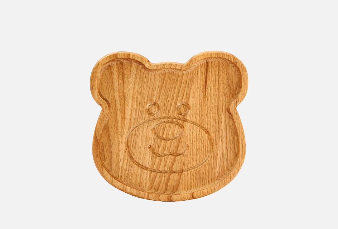 

Тарелка PLATES AND MORE, Коричневый, Mishutka 1 шт