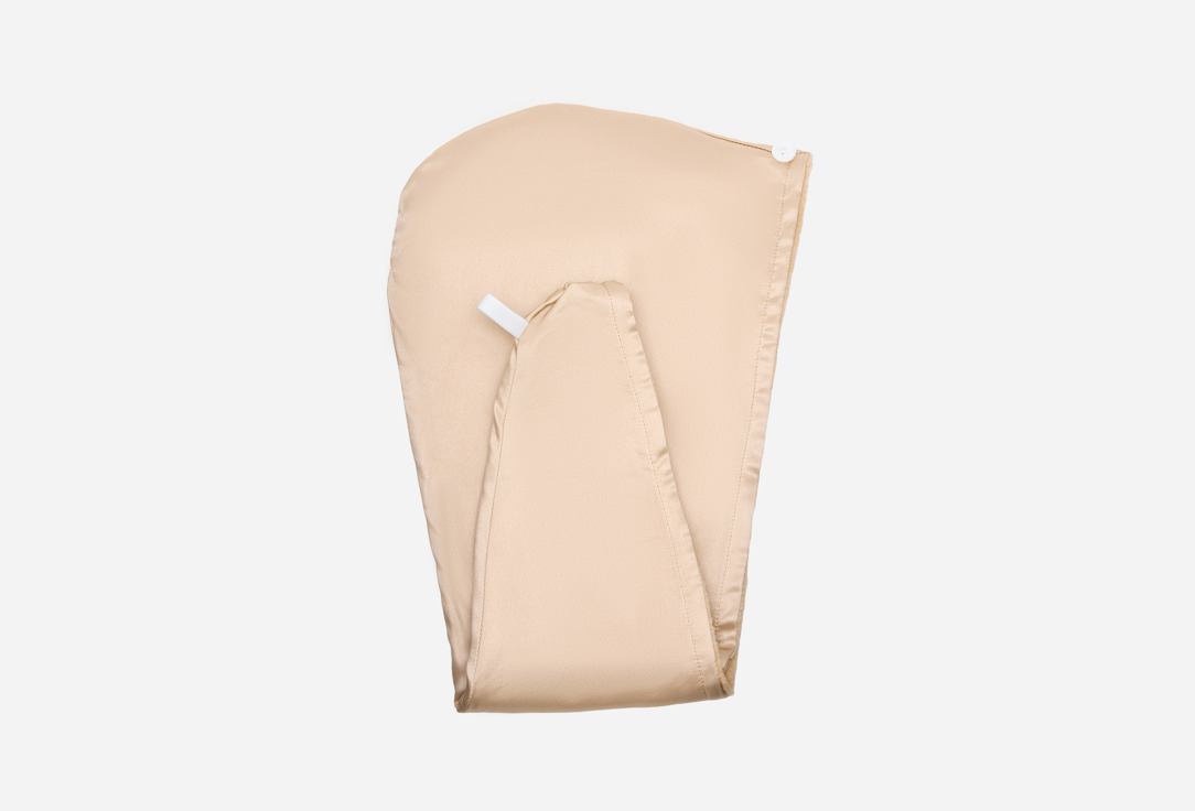 

Шелковый тюрбан для сушки волос SILSHI, Бежевый, Бежевый