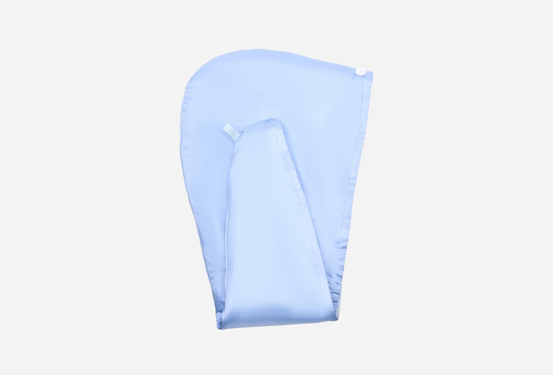 

Шелковый тюрбан для сушки волос SILSHI, Голубой, Голубой