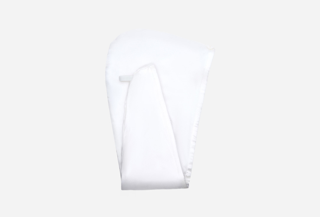 

Шелковый тюрбан для сушки волос SILSHI, Белый, Белый