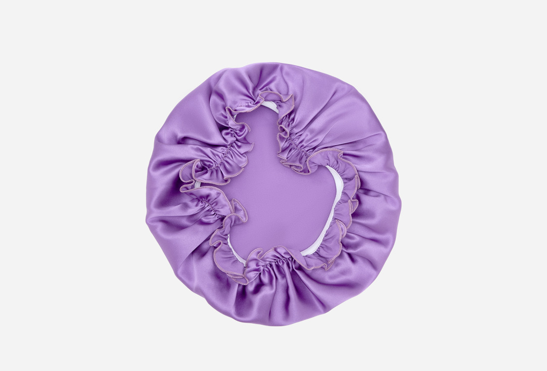 

Шелковая шапочка для сна SILSHI, Фиолетовый, Фиолетовая