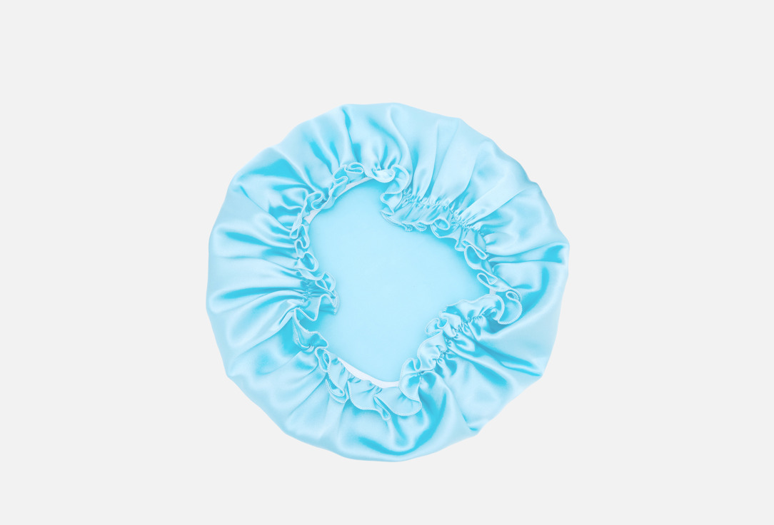 

Шелковая шапочка для сна SILSHI, Голубой, Голубая