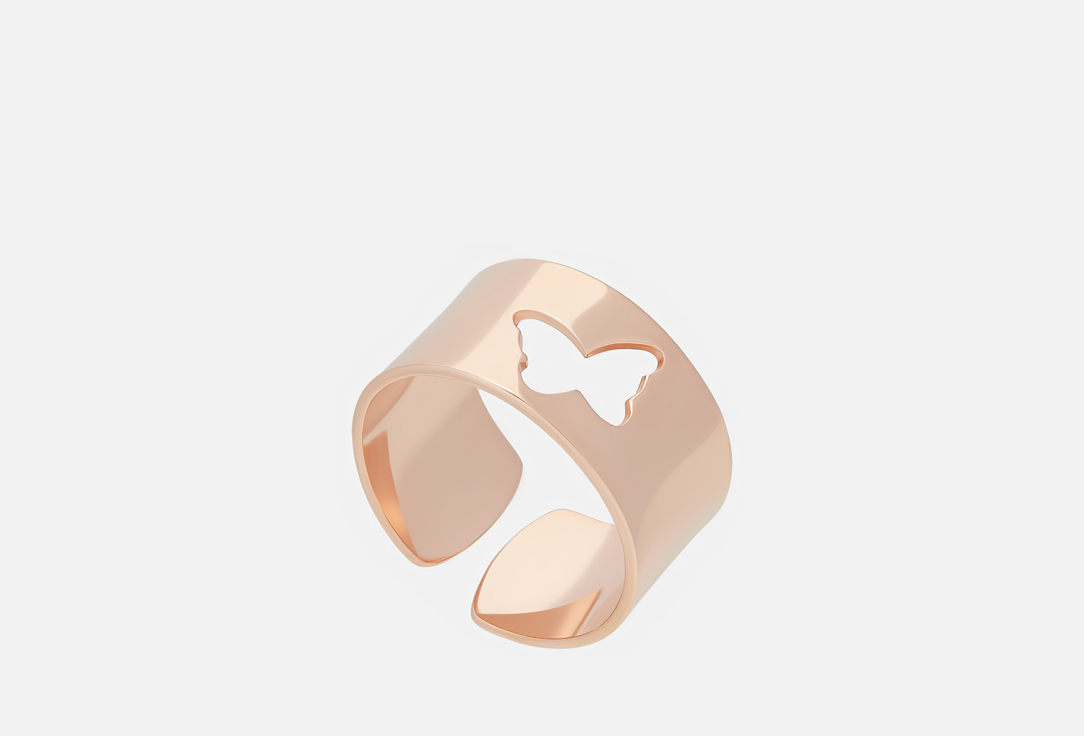 Изображение товара Кольцо Настроение женщины Золотая бабочка