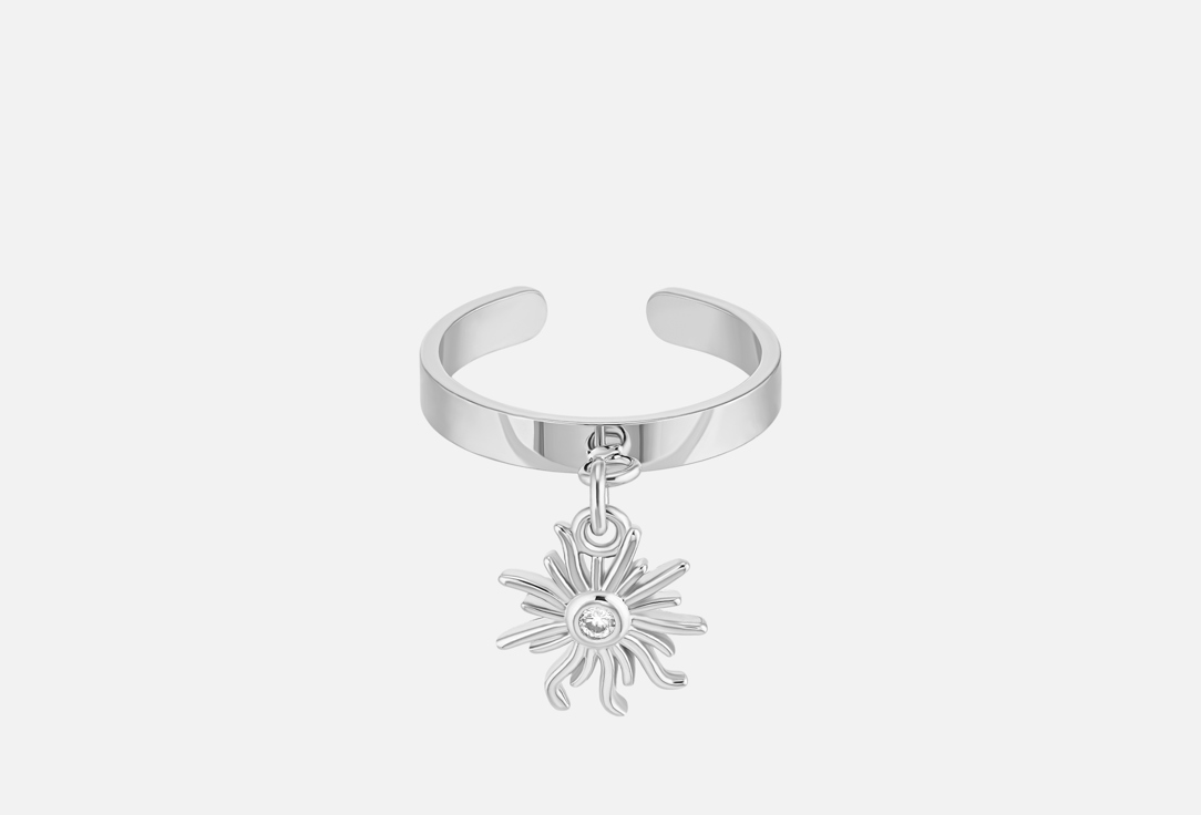 Изображение товара Стильное регулируемое кольцо Talisman Sun с кристаллом для женщин