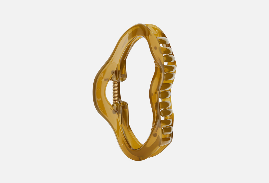 Изображение товара Большой краб для волос ART LUX оливковый 11 см надежная фиксация стильный аксессуар