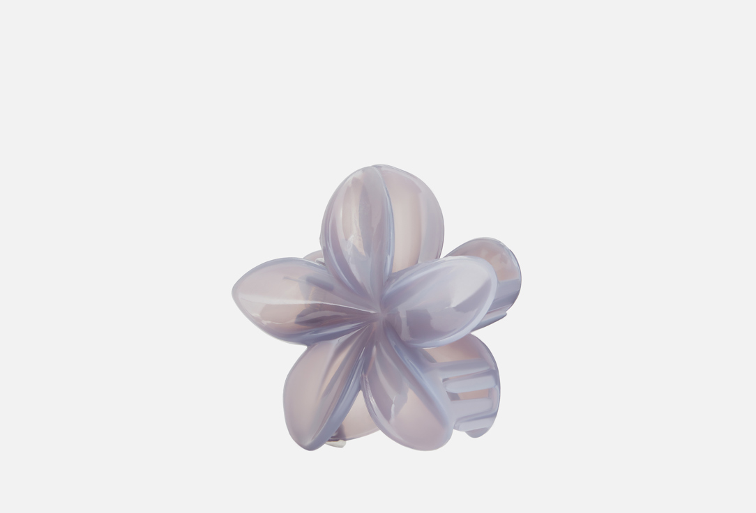 Изображение товара Краб для волос ART LUX цветок серо-голубой 8 см аксессуар для женщин