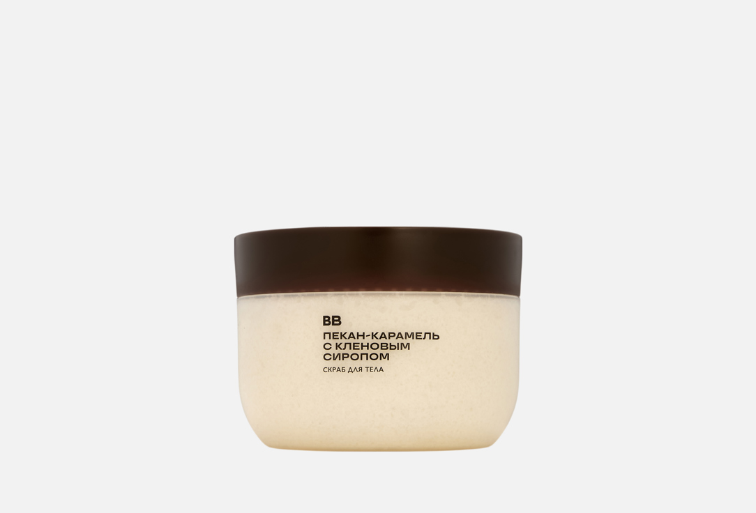 Изображение товара соляной скраб для тела ВкусВилл Пекан-карамель с кленовым сиропом