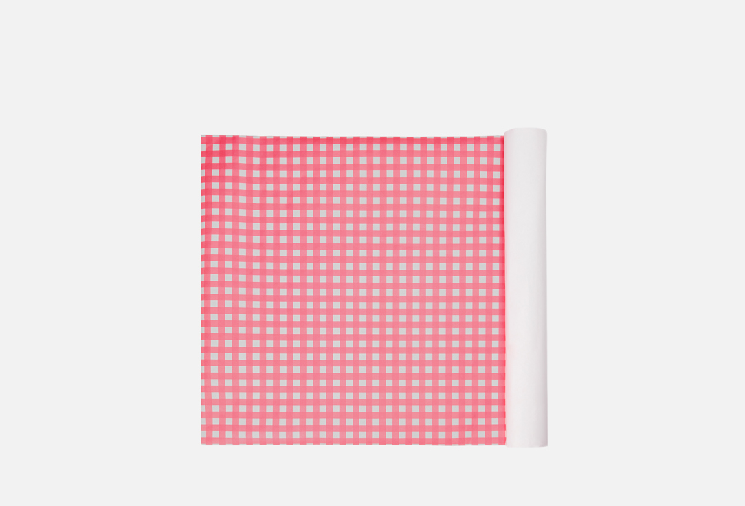 Изображение товара Подарочная упаковка Duet.Store Клетка авторский дизайн плотная матовая 99x67 см
