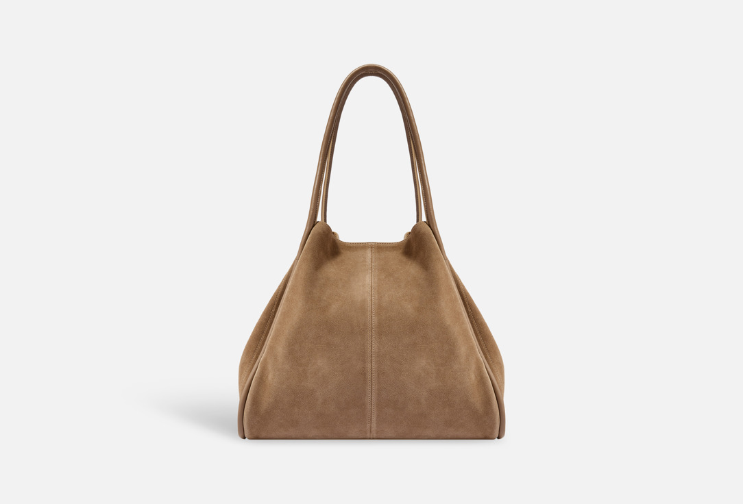 

Сумка тоут TENDANCE, Коричневый, Коричнево-бежевая