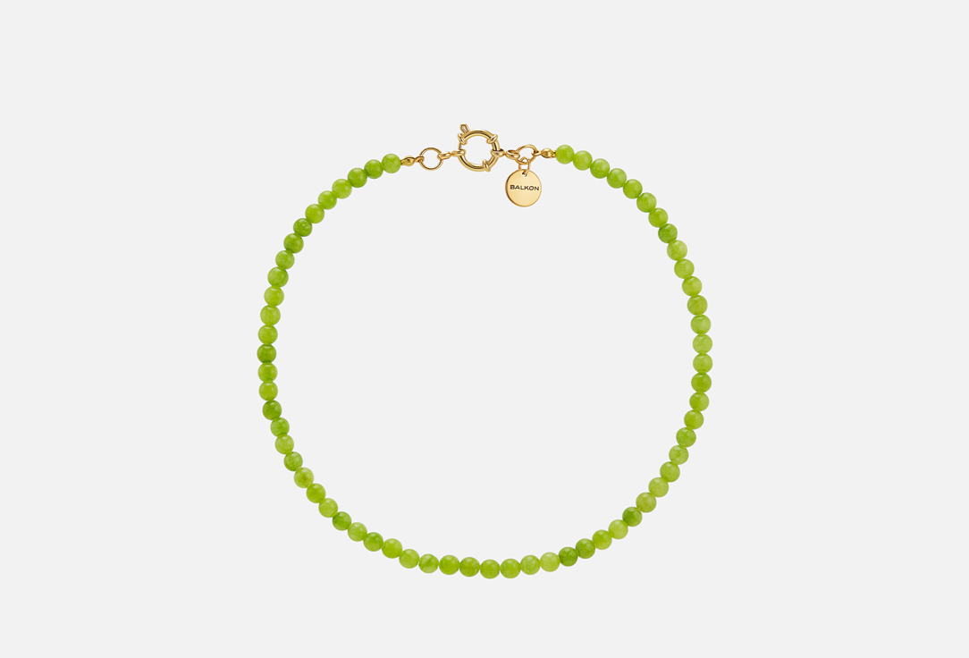 Изображение товара Яркое колье BALKON из натурального авантюрина для женщин