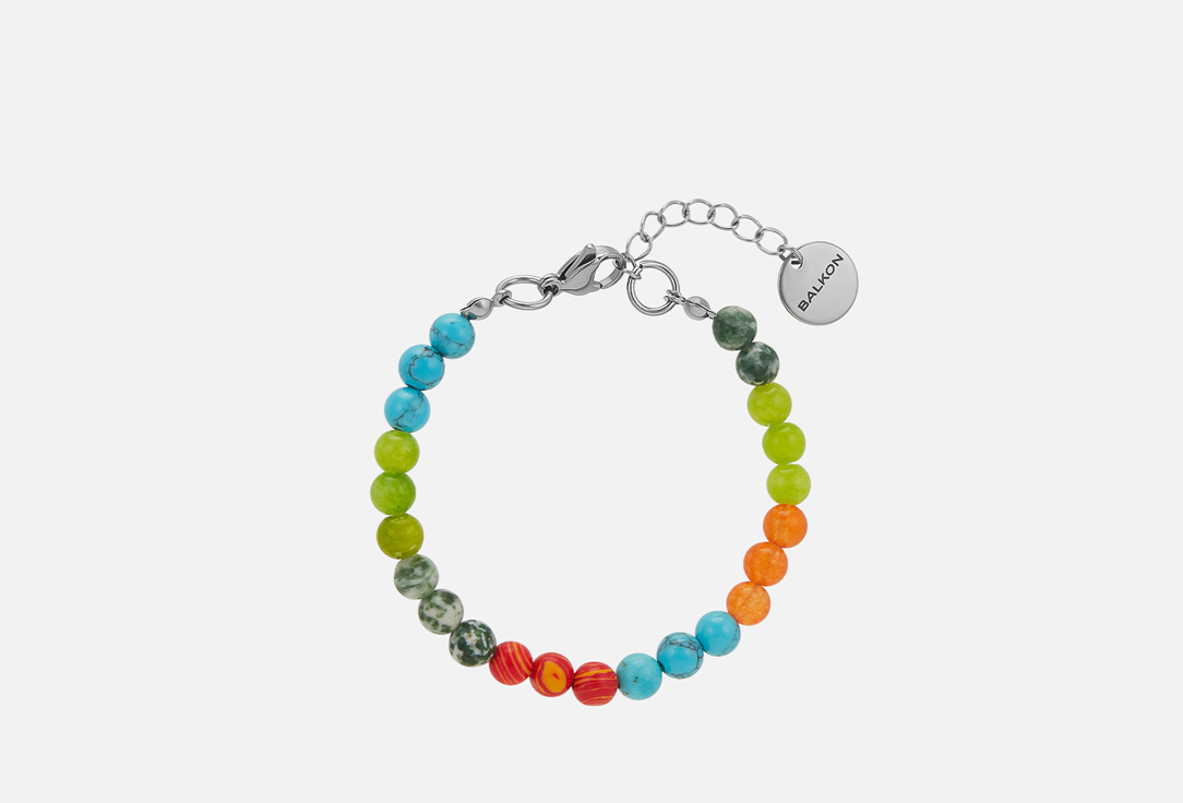 Изображение товара Браслет Sicilia из натурального камня и нержавеющей стали для женщин