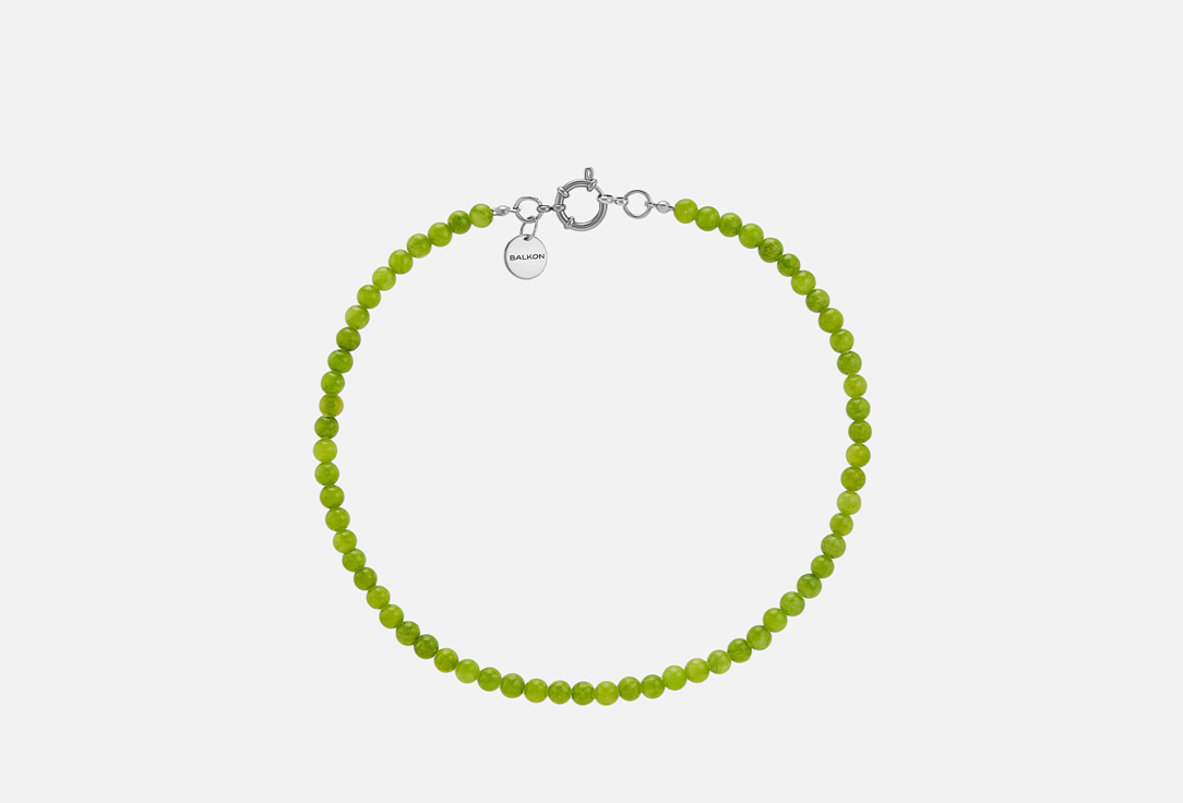 Изображение товара Колье BALKON lime aventurine silver