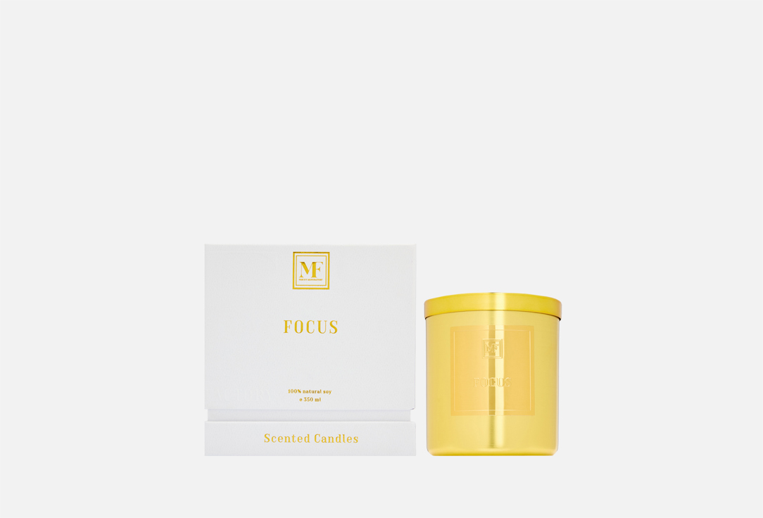 Изображение товара Ароматическая свеча Focus Мануфактура Фрейда для концентрации и релаксации 350 мл