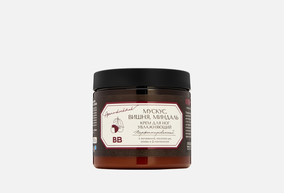 Изображение товара Крем для ног ВкусВилл Мускус, вишня, миндаль