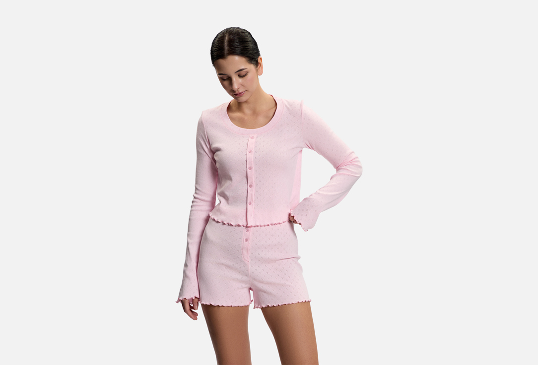 Изображение товара Пижама с шортами JBbase Розовая