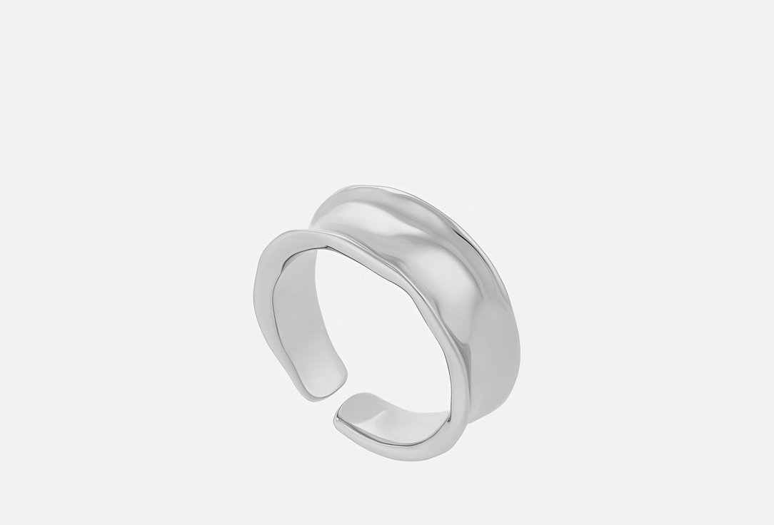 Изображение товара Кольцо Настроение женщины Изгибы из латунь и серебра, стильное украшение