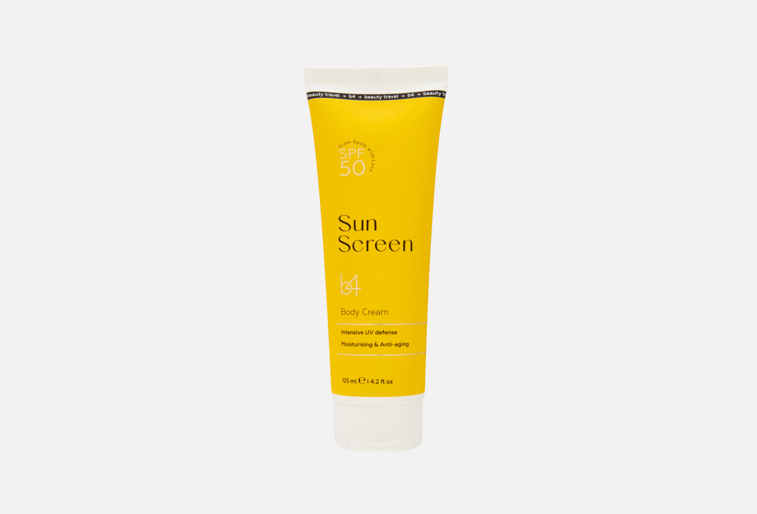 Изображение товара Солнцезащитный лосьон для тела spf50 b4 Sun Screen Body Cream