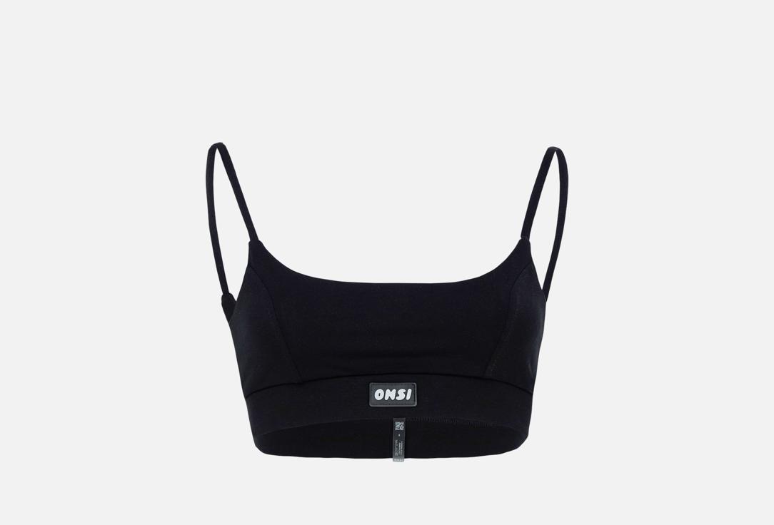 Slim Топ BLACK, размер XS (42)
