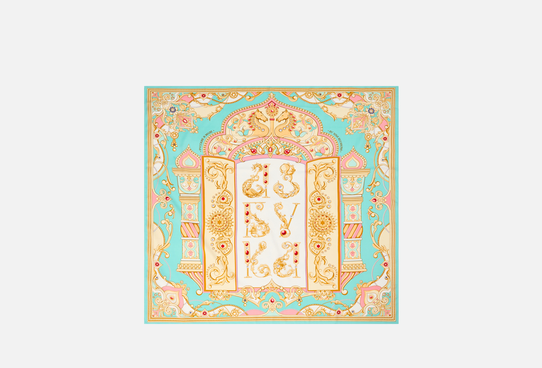 

Платок РУССКИЕ В МОДЕ, Зеленый, Русская Азбука