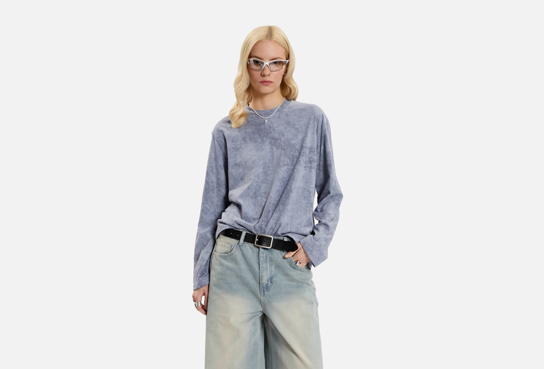 

Лонгслив ALZA, Серый, Светло-серый ONE SIZE мл