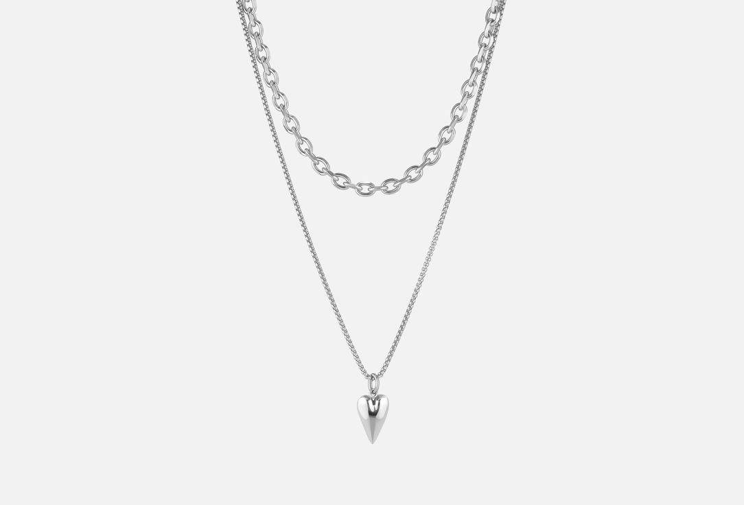 Изображение товара КУЛОН С ПОДВЕСКОЙ OMUT HEART