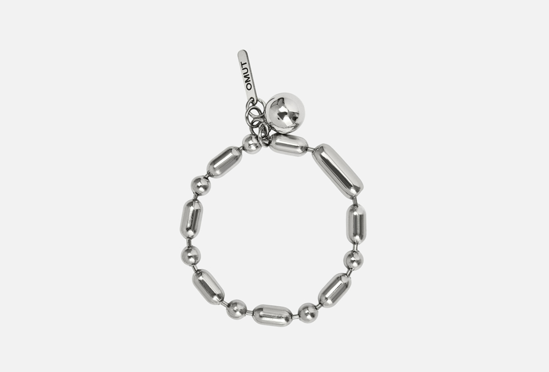 Изображение товара Стильный браслет OMUT DRUMMER с родированным покрытием