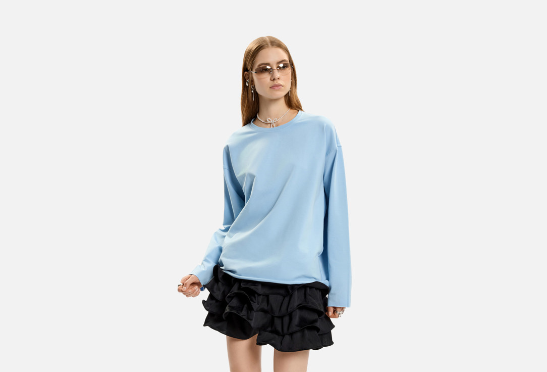 Изображение товара Лонгслив 1.11 one. eleven Grasse blue