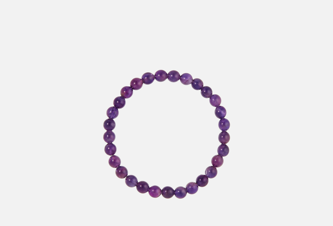 Изображение товара Браслет из натурального Аметиста Кармония ручная работа 18 см