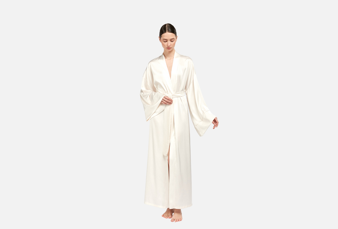 Изображение товара Халат-кимоно LULIGHT Макси бежевый