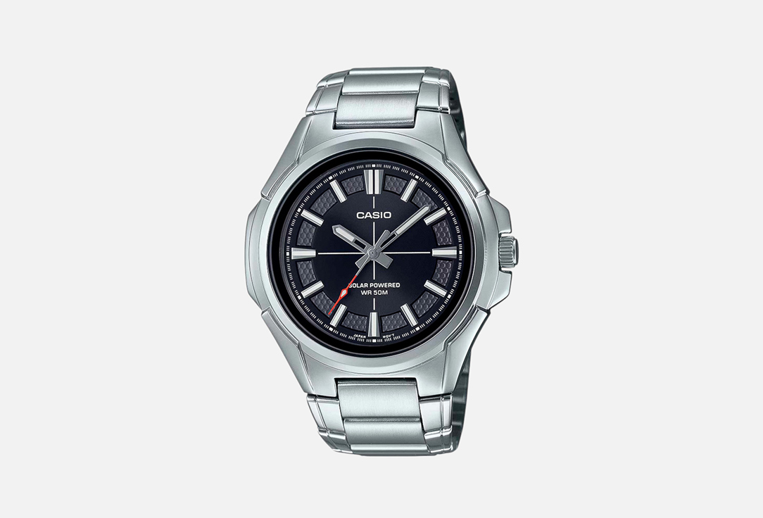Изображение товара Мужские наручные часы Casio Collection MTS-RS100D-1A водонепроницаемые стальные кварцевые 46 мм