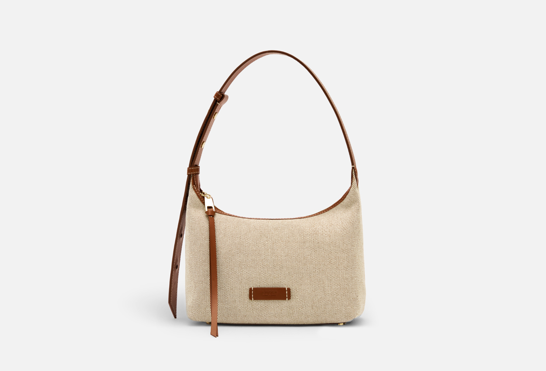 Изображение товара Сумка хобо LUCCA ADELE CANVAS бежево-коричневая