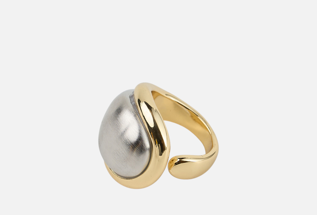 Изображение товара Кольцо 19.stone биколор регулируемое для женщин с позолотой