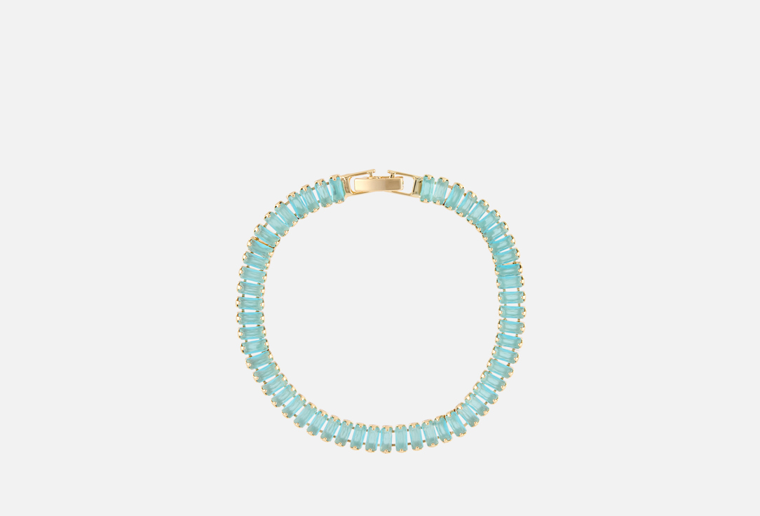 

Браслет 19.STONE, Голубые кристаллы 1 шт