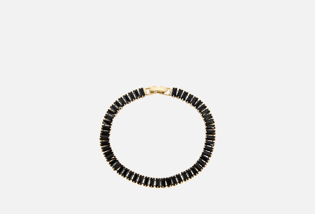 Изображение товара Браслет 19.stone черный кристалл