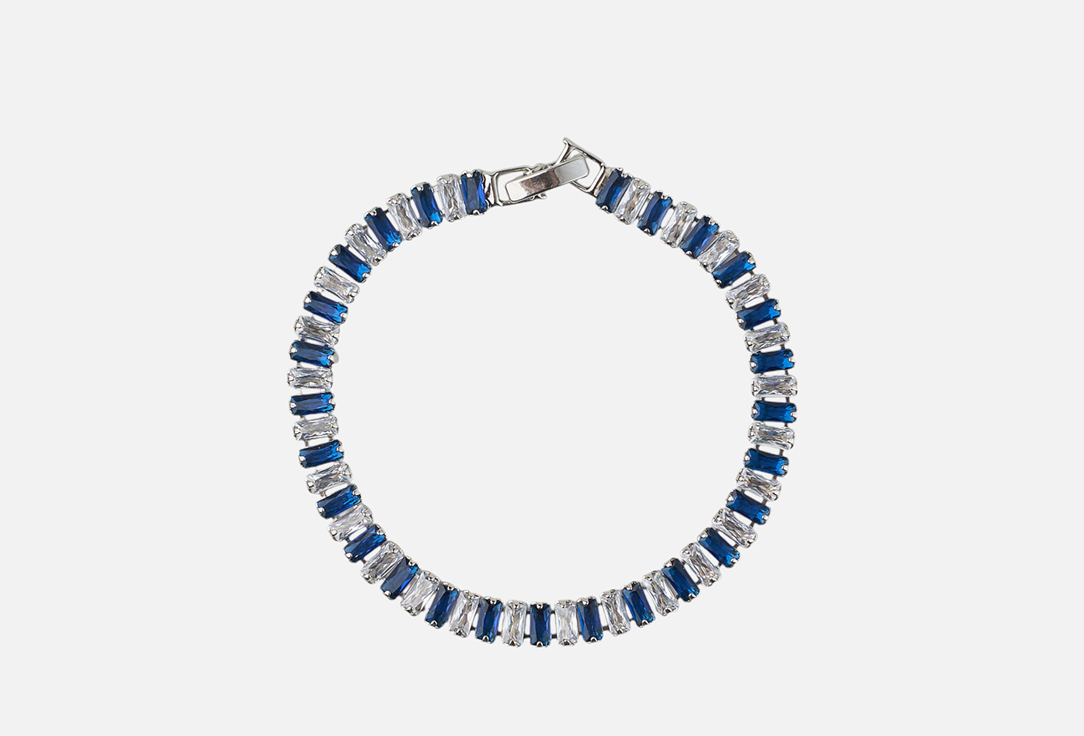 Изображение товара Браслет 19.stone сине-белые кристаллы