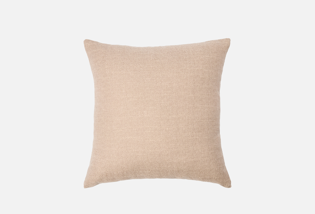 Изображение товара Декоративная подушка SONNO Рафл Льняное поле, топленое молоко, 45х45