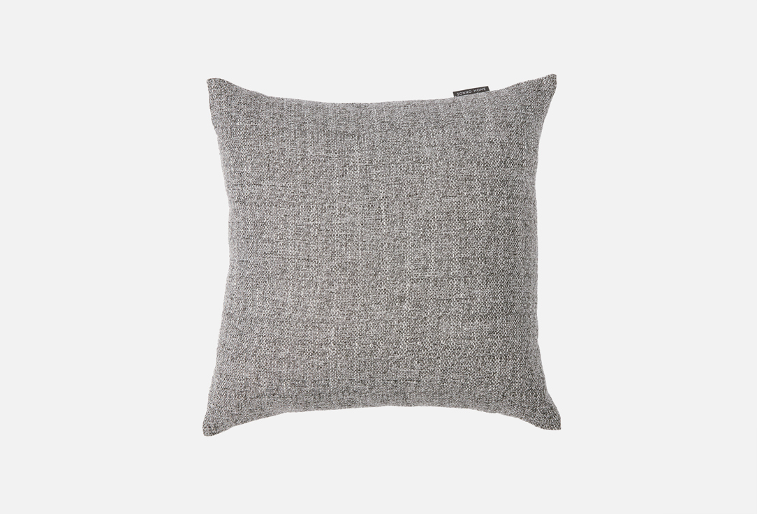 Изображение товара Декоративная подушка SONNO Рафл Льняное поле, пепельный туман, 45х45