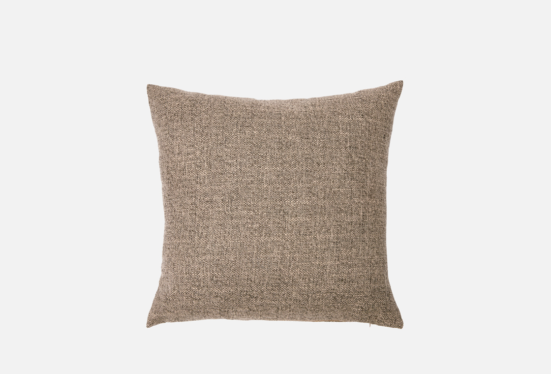 Изображение товара Декоративная подушка SONNO Рафл Льняное поле, трюфель, 45х45