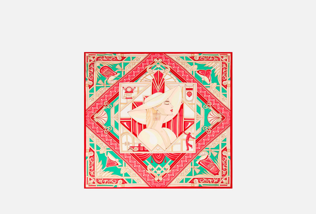 

Платок РУССКИЕ В МОДЕ, Розовый, Гранд