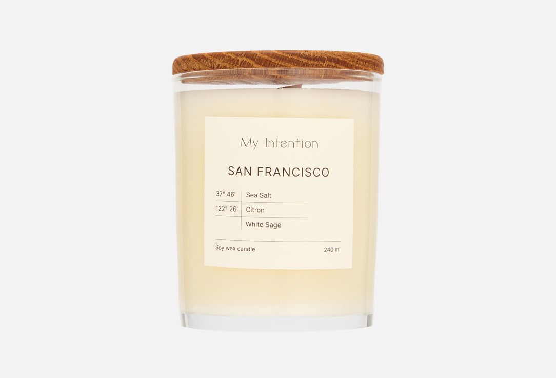 Изображение товара Ароматическая свеча My intention San Francisco