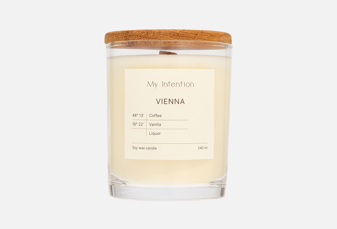 

Ароматическая свеча MY INTENTION, Vienna 240 мл