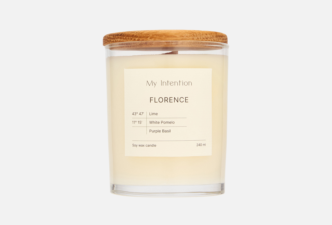 Изображение товара Ароматическая свеча My intention Florence