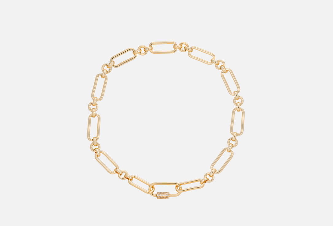 Изображение товара Колье-цепь Nouvelle Mode с фианитами