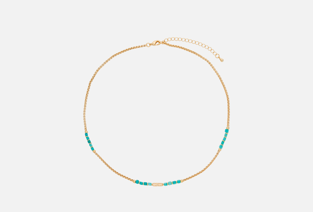 

Колье-цепь NOUVELLE MODE, С жадеитом 1 шт