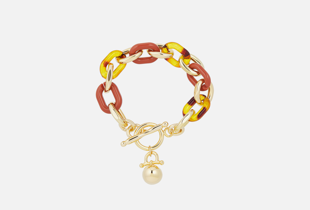 Изображение товара Браслет-цепь Nouvelle Mode с акрилом, каучуком