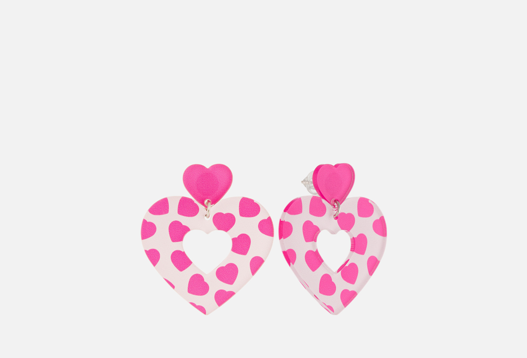 

Серьги MUF-MUF, Сердечки 2 шт